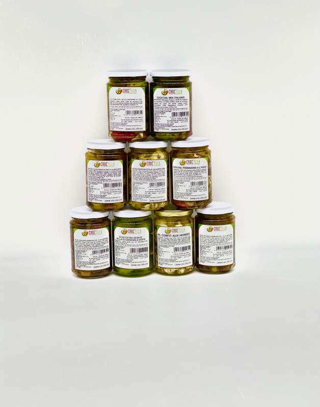 Olives Italie CROC'ELLA en bocaux