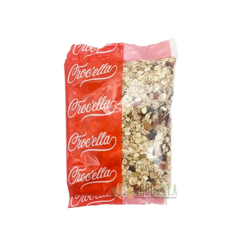 Muesli cranberry sachet de 500gr CROC’ELLA pour professionnel alimentaire en France