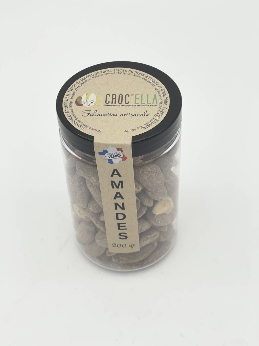 Amandes grillées salées fruits secs grillés pour professionnel alimentaire