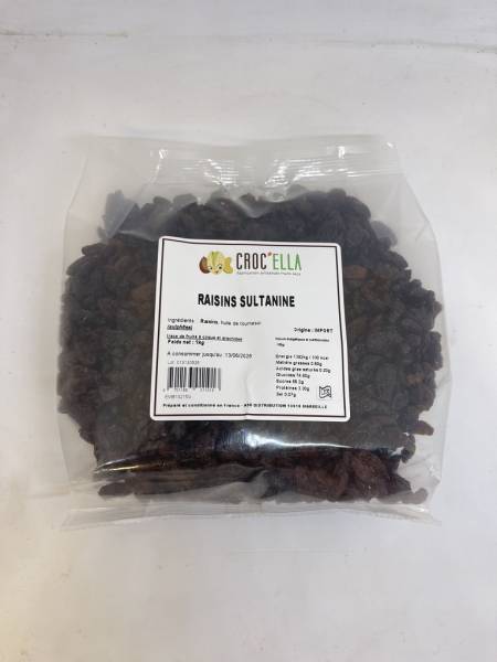 Raisin sec sultanine CROC'ELLA 
