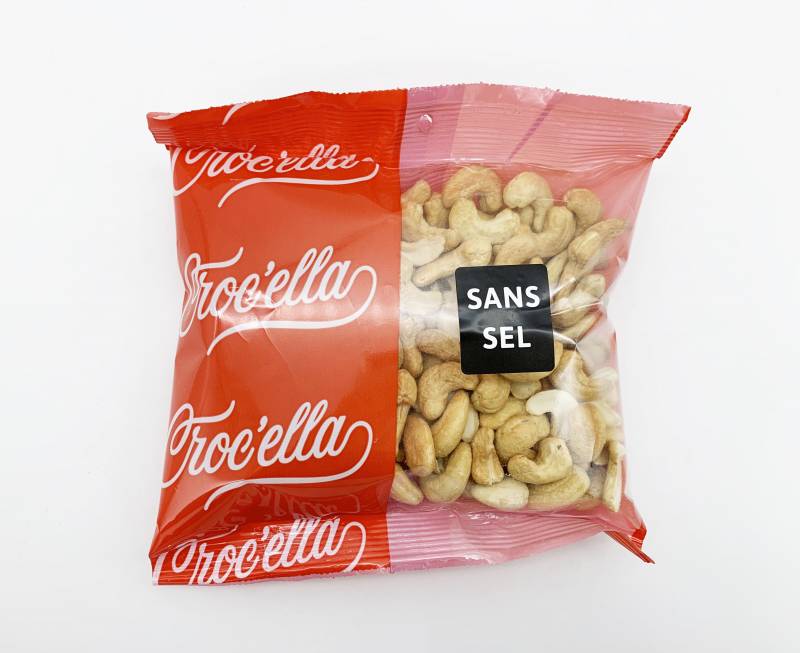 Noix de cajou grillée sans sel sachet de 250gr pour professionnel alimentaire en France