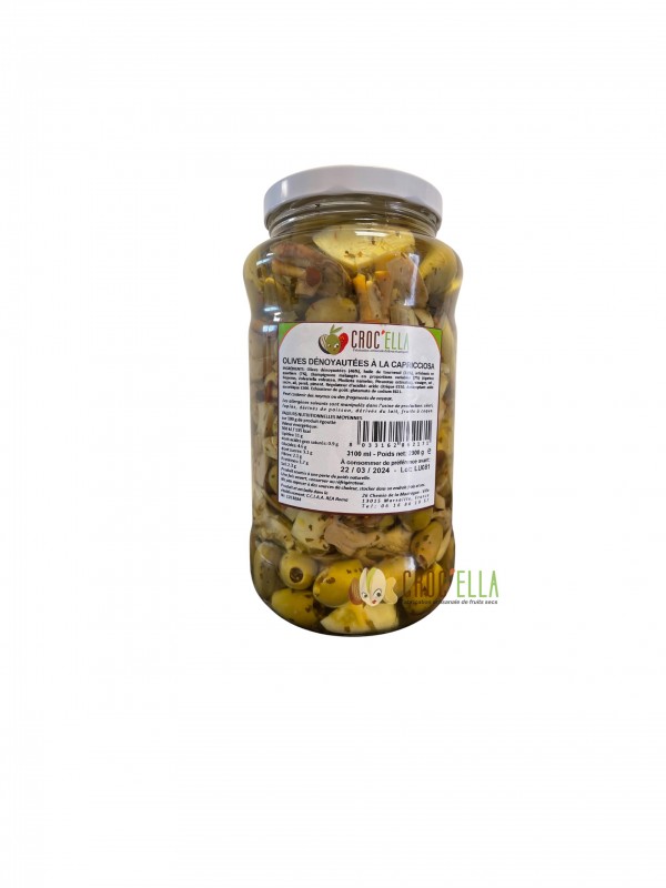 Délicieuse olives italiennes à la capricciosa pour professionnel alimentaire France