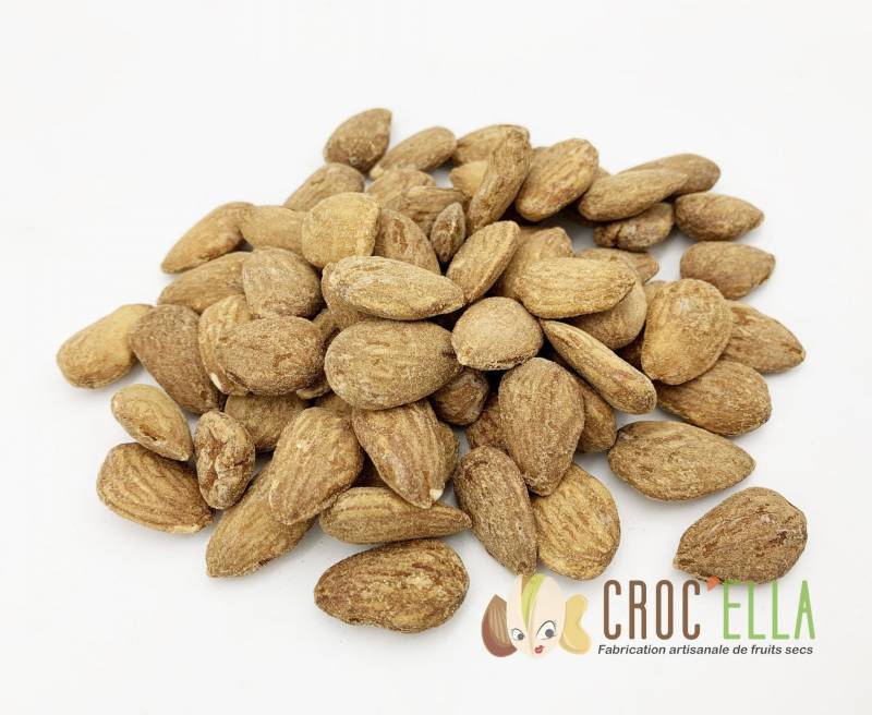 CROC'ELLA amandes jumbo grillées salées pour grossiste et distributeur en France