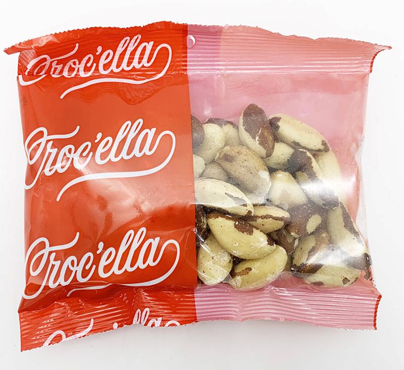 Noix du Brésil décortiquée sachet de 200gr CROC'ELLA pour distributeur et grossiste en France