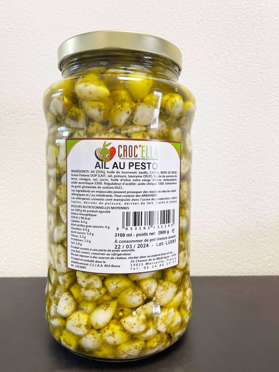 Ail au pesto