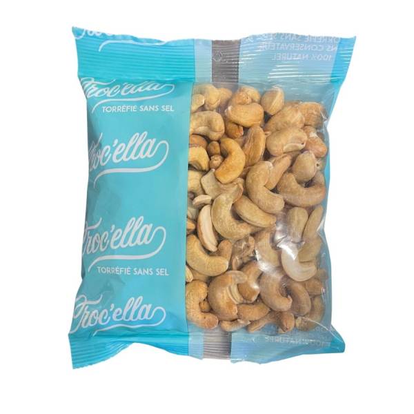 Noix de cajou grillées sans sel en sachet de 250gr pour distributeur 