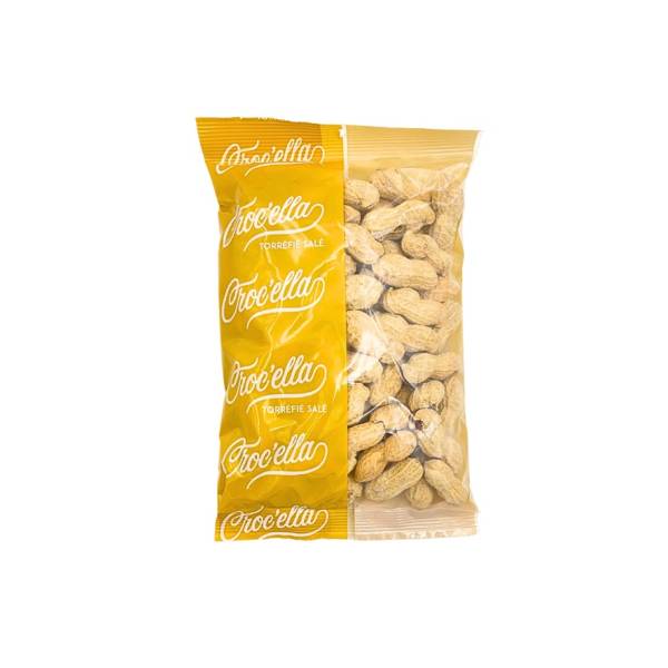 Arachides coques grillées salées