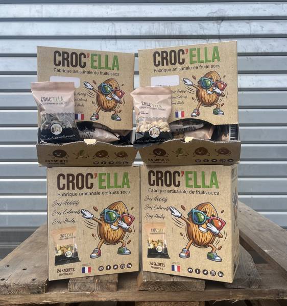 Box snacking fruits secs snack apéritif croc'ella Marseille Paca