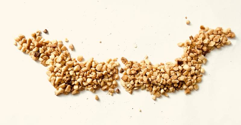 ARACHIDES HACHÉES TORRÉFIÉES