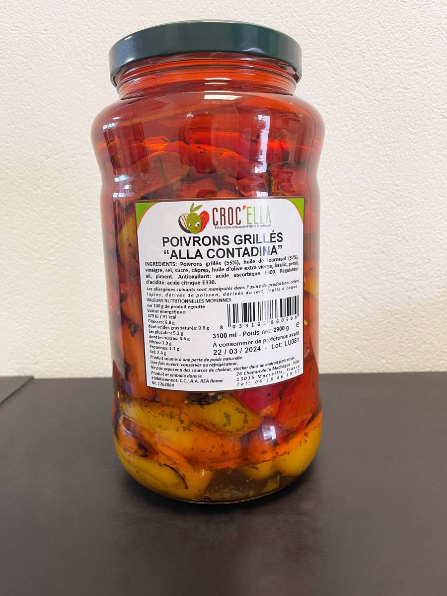 Poivrons grillés
