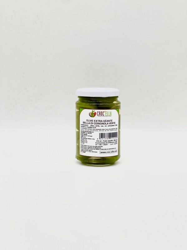 Olives Bella di Cerignola Bocal 160gr