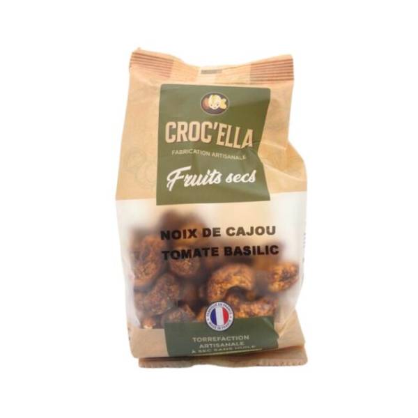 noix de cajou tomate basilic fruits secs épicés gamme classique CROC'ELLA PACA
