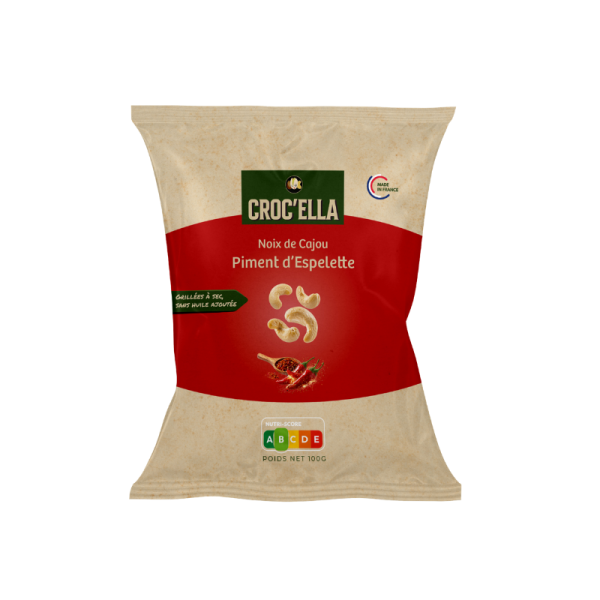 noix de cajou piment d'Espelette CROC'ELLA