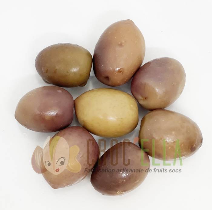 Olives tailladées claires 7 kg Olives du Maroc CROC'ELLA pour professionnel alimentaire en France