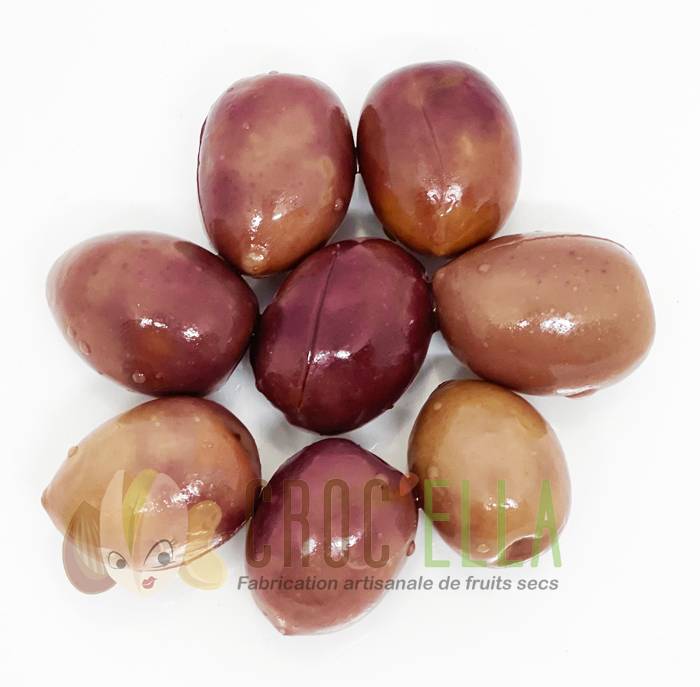 Olives tailladées violettes 7 kg Olives du Maroc pour grossiste et distributeur en France